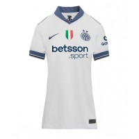 Camiseta Inter Milan Alessandro Bastoni #95 Visitante Equipación para mujer 2024-25 manga corta